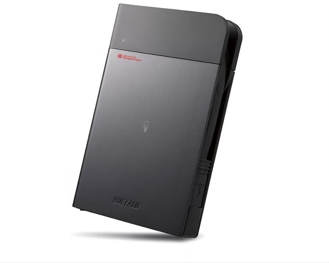 BUFFALO　セキュリティポータブルHDD 未開封
