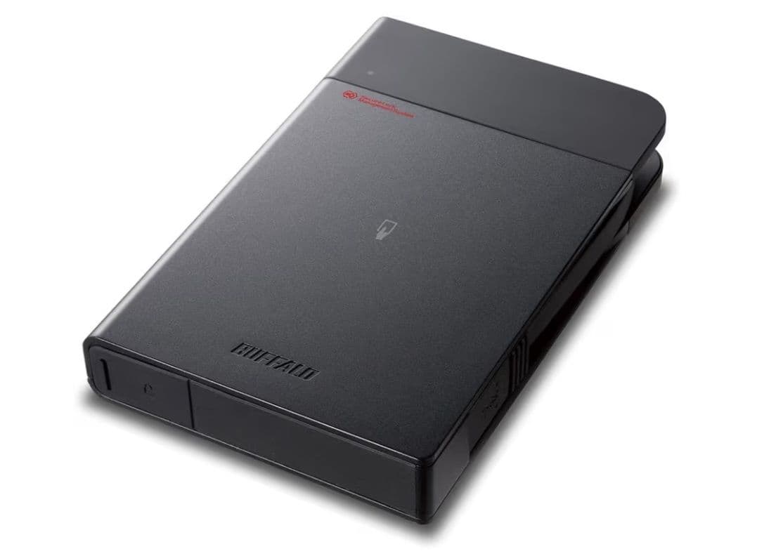 BUFFALO　セキュリティポータブルHDD 未開封