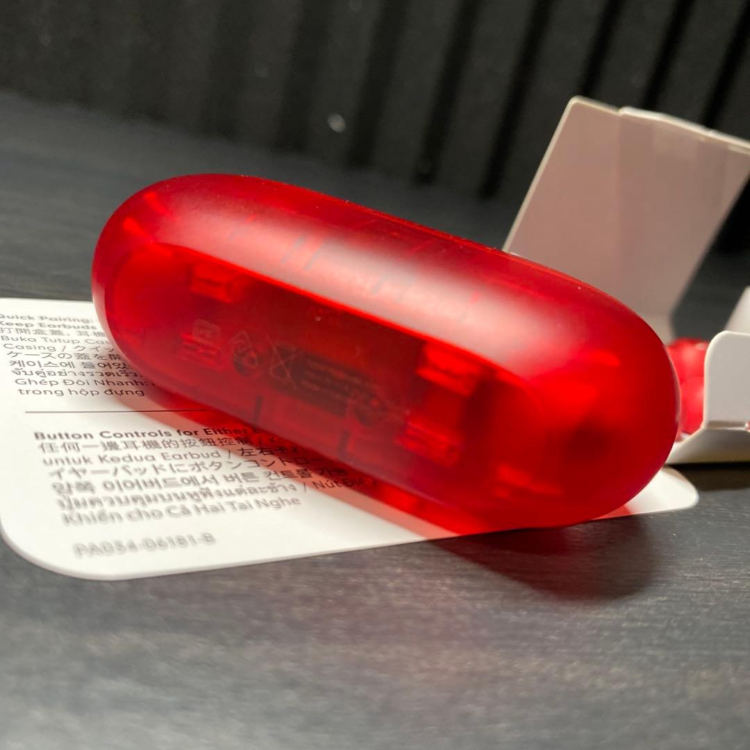 ✨️美品✨️Beats ワイヤレスイヤフォン レッド