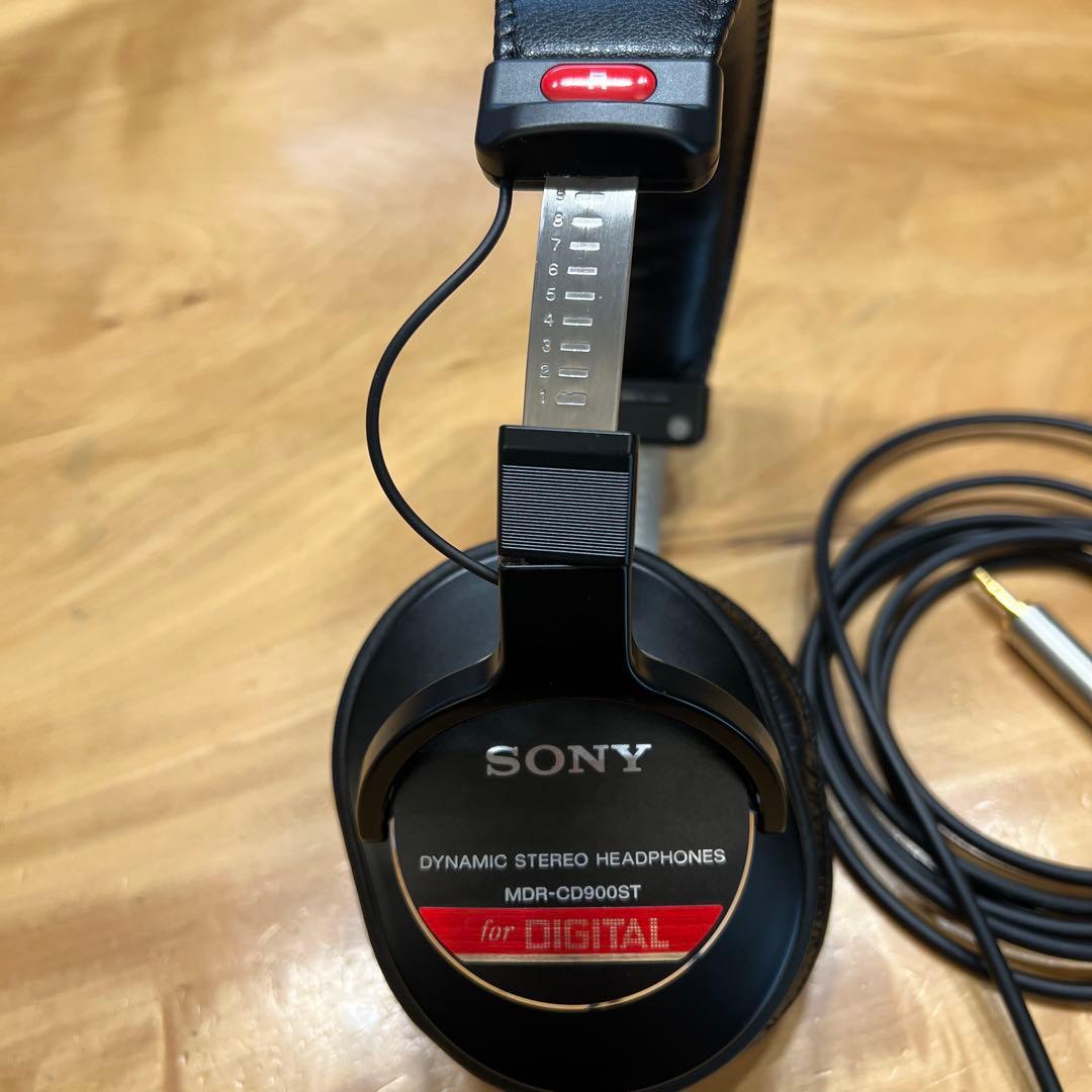 SONY MDR-CD900ST 3.5mm変換アダプタ付き