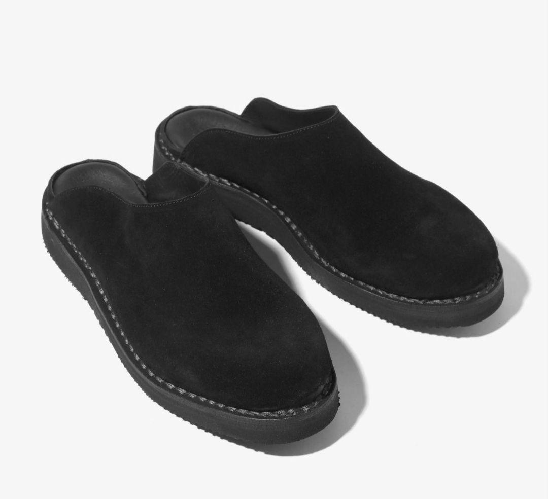 美品 ニードルス Mountain Slip-In シューズ ブラック 40