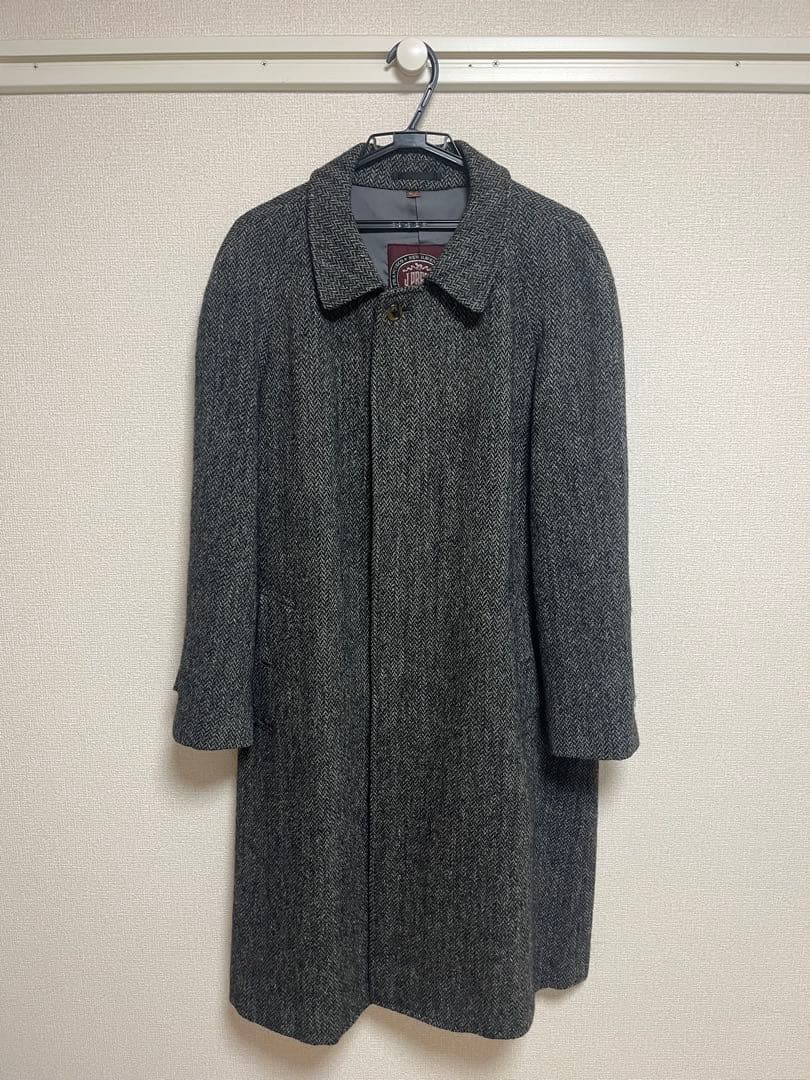 J.PRESS × Harris Tweed ステンカラーコート L相当