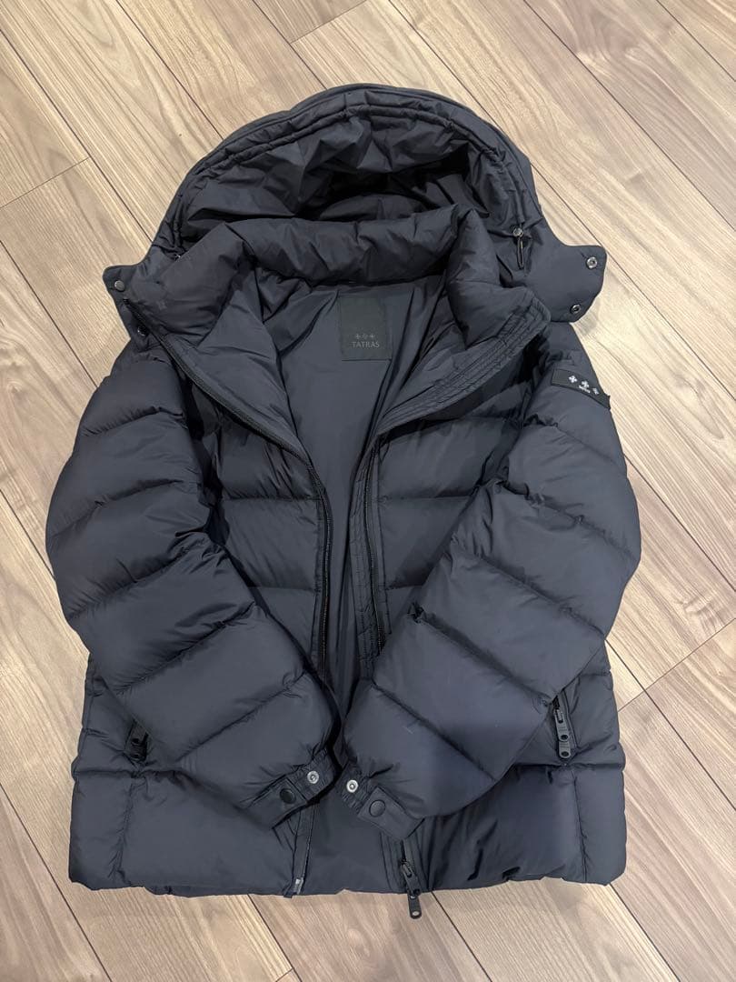 TATRAS ブラック ダウンジャケット タトラス BORBORE