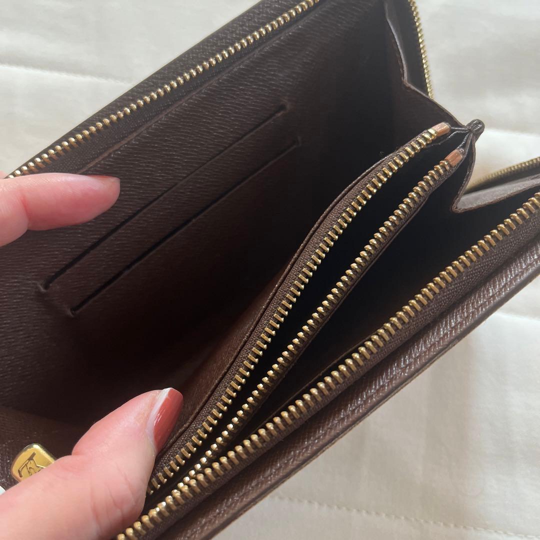 【正規品】早い方優先　ルイヴィトン　ダミエ・キャンバス 長財布 ブラウン