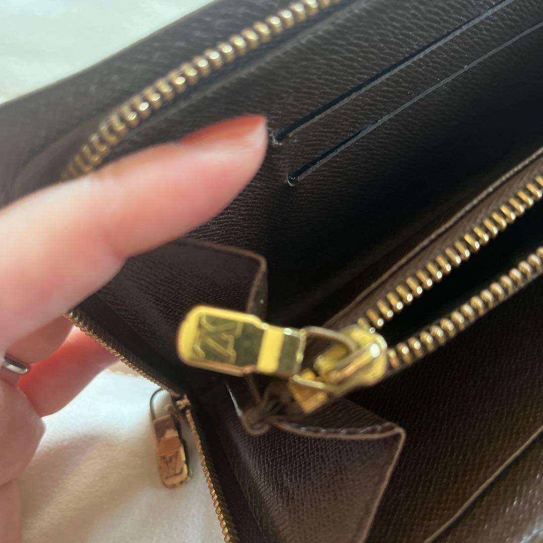 【正規品】早い方優先　ルイヴィトン　ダミエ・キャンバス 長財布 ブラウン