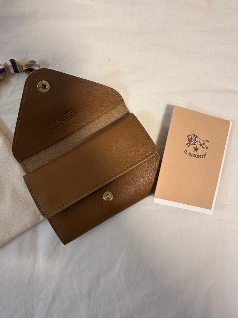 【新品未使用】イルビゾンテ ダブルフラップカードケース