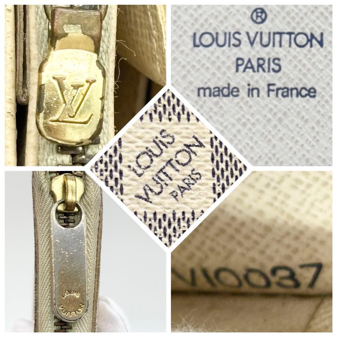 ✨超美品✨ルイヴィトン ダミエ　アズール　ジッピー オーガナイザー