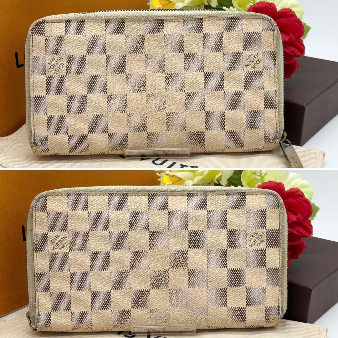 ✨超美品✨ルイヴィトン ダミエ　アズール　ジッピー オーガナイザー