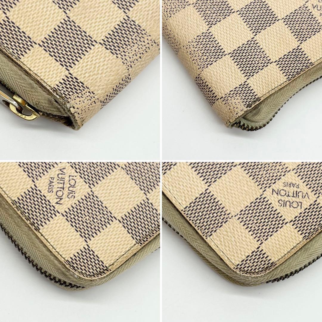 ✨超美品✨ルイヴィトン ダミエ　アズール　ジッピー オーガナイザー