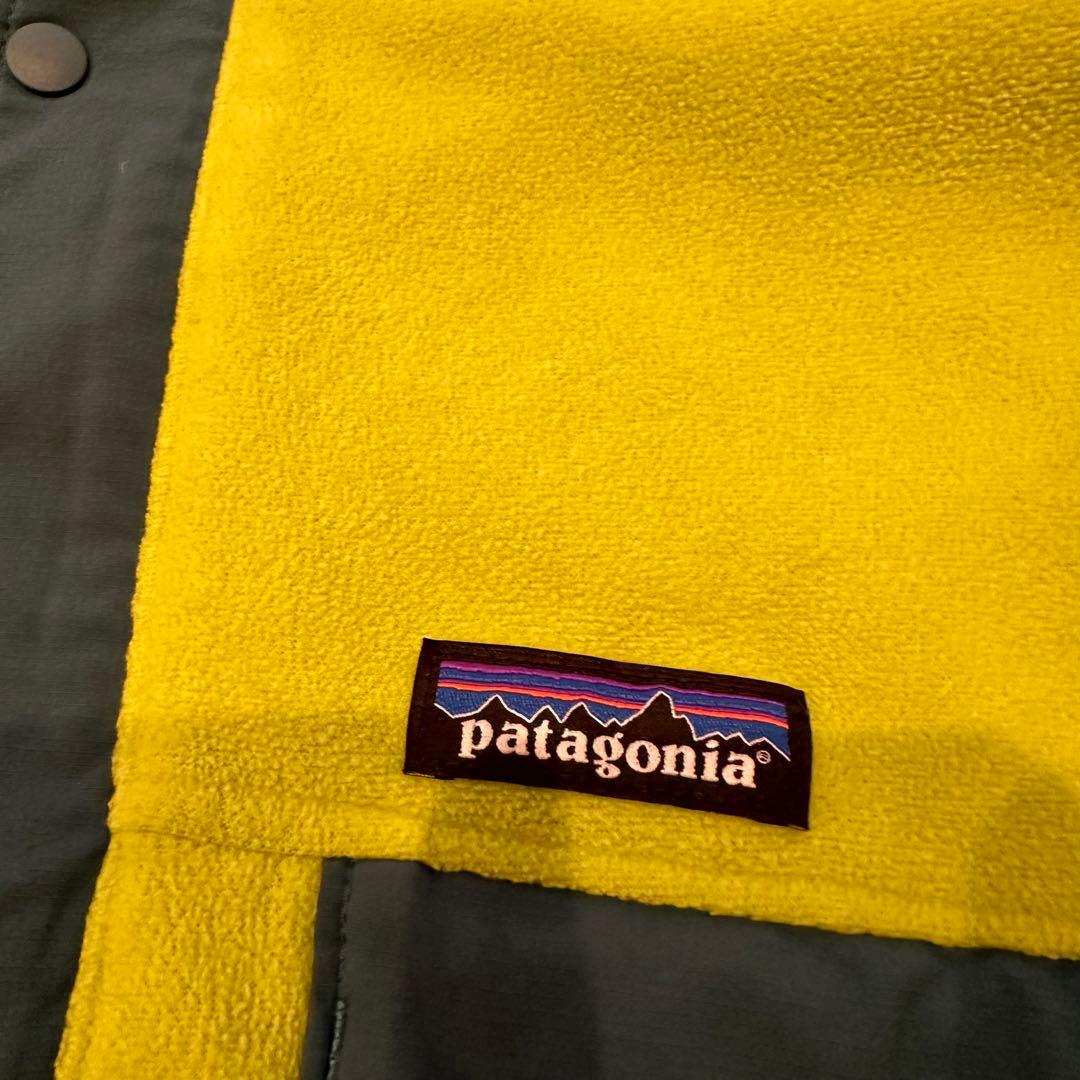 パタゴニア　スナップT グリセード　フリース　リバーシブル　メンズ　サイズM