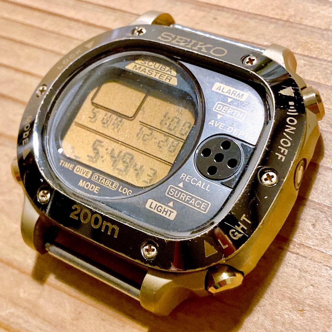 SEIKO M725 ダイバーズウォッチ 電池交換済 稼働品 綺麗