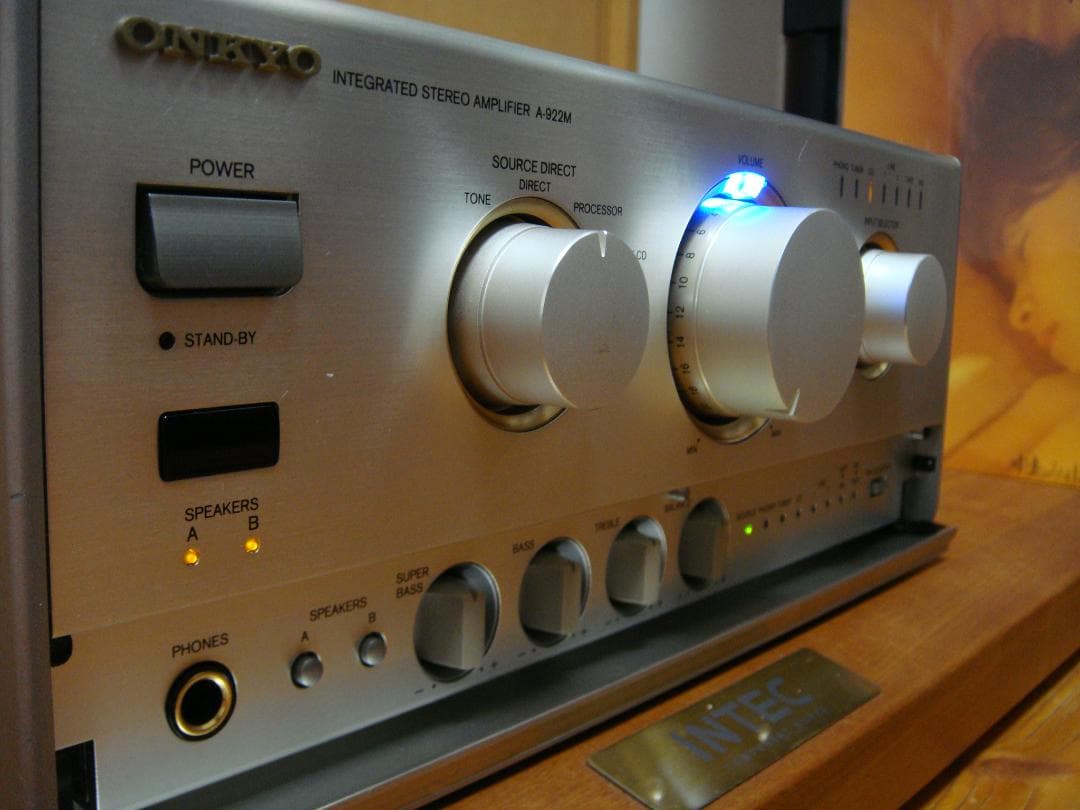 整備済 程度良 ONKYO オンキョー プリメインアンプ A-922M 取説付