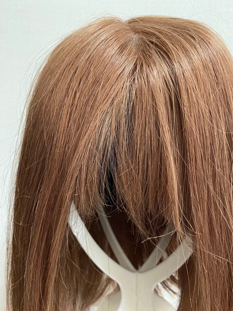 専用！百合子ウィッグ　ベージュミルクティー　人毛100% フルウィッグ