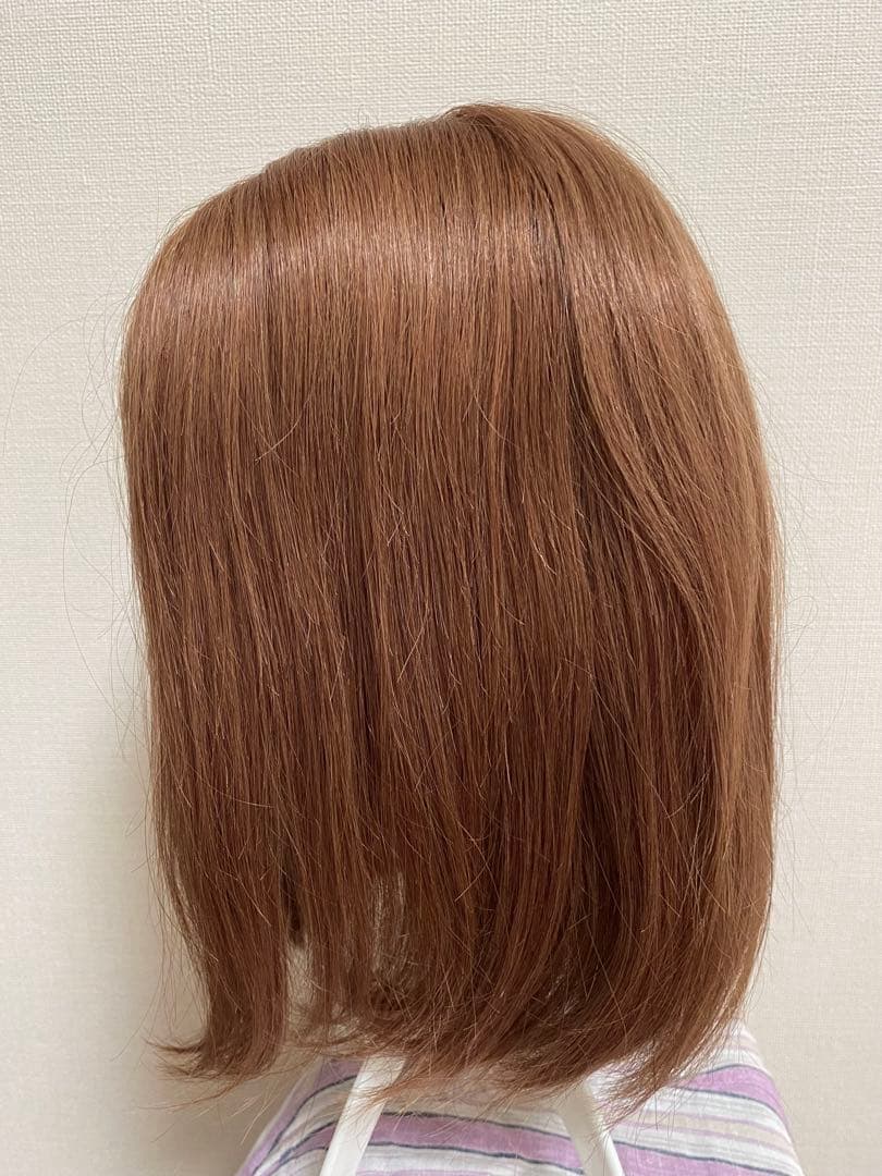 専用！百合子ウィッグ　ベージュミルクティー　人毛100% フルウィッグ