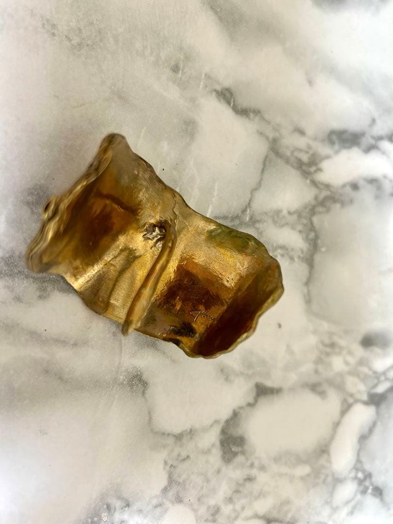 PLUIE ブルーヘアピアス