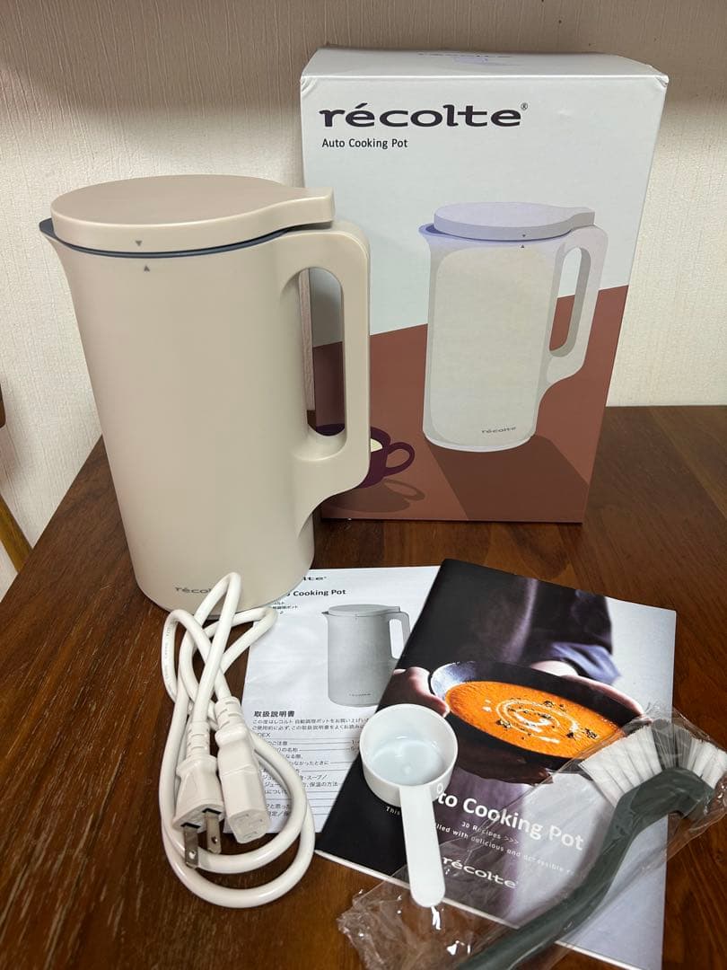 レコルト 自動調理ポット クリームホワイト