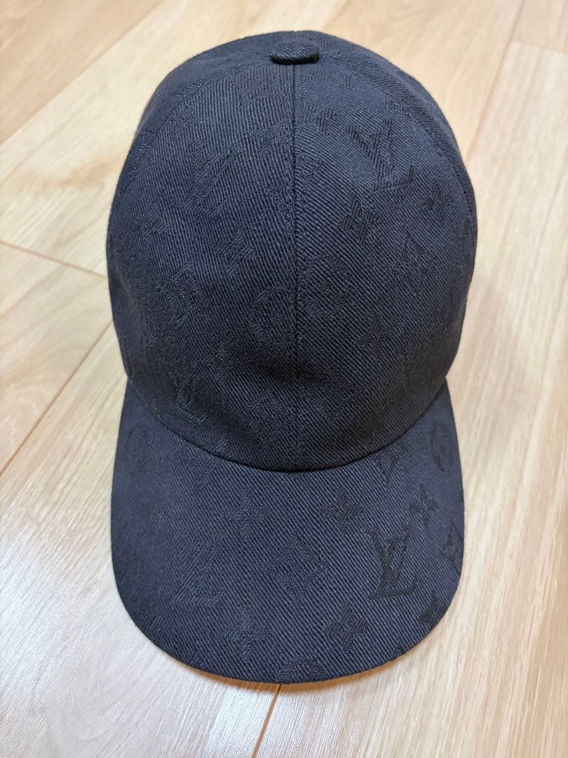 ルイヴィトン　キャップ　ブラック