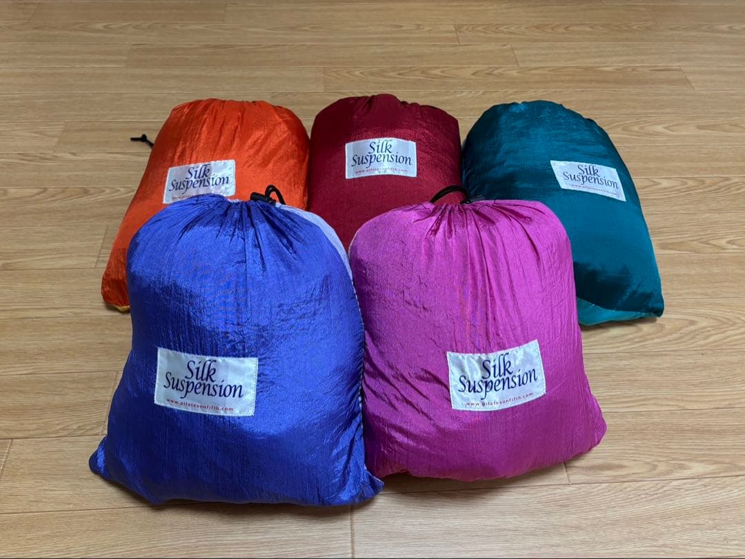 シルクサスペンション　オレンジエクササイズ用ハンモック