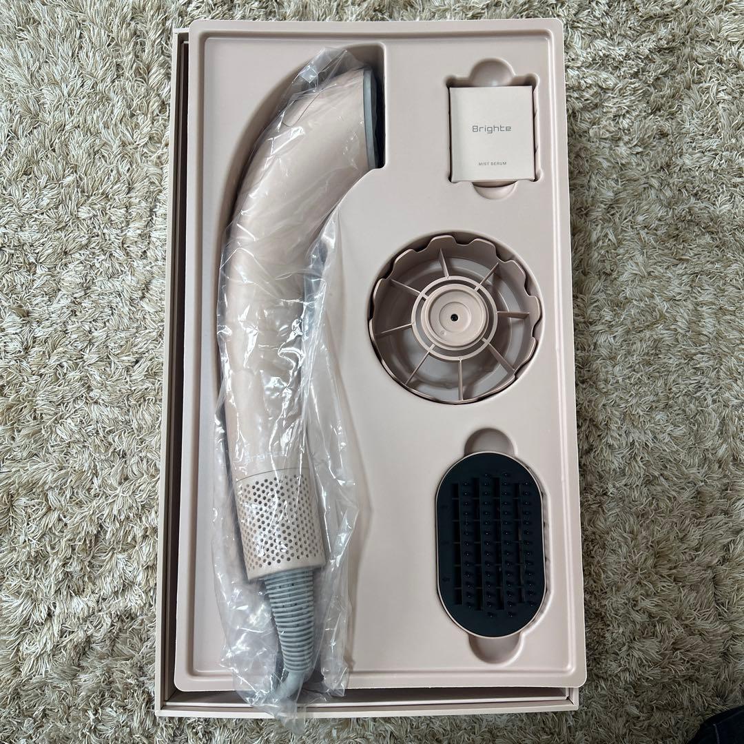 【1度のみ使用】Brighte（ブライト） シャワードライヤー ピンク