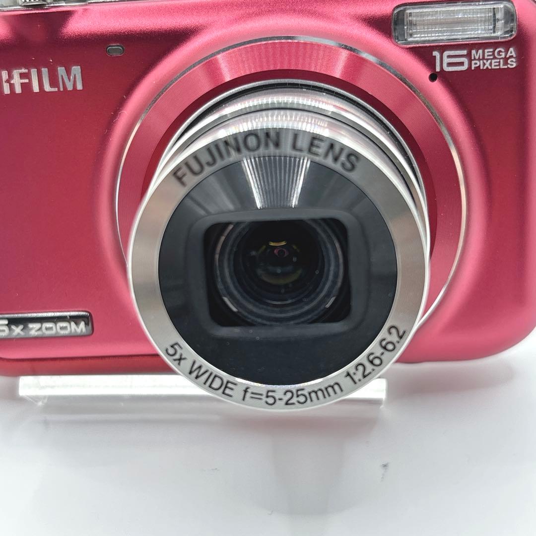 FUJIFILM FinePix JX400 レッド デジカメ　コンデジ　カメラ