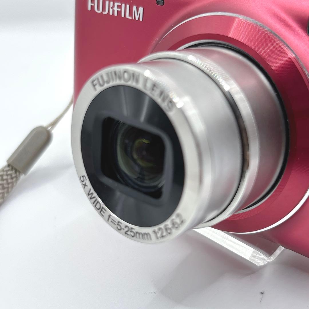 FUJIFILM FinePix JX400 レッド デジカメ　コンデジ　カメラ