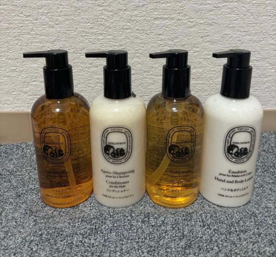 凛*様 diptyque シャンプー・コンディショナー・ローション 4本セット