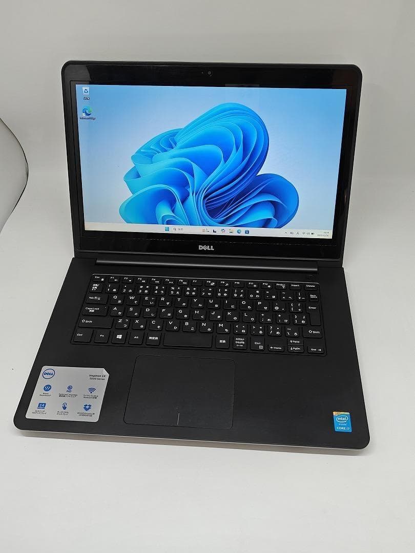 【DELL】高性能 Core i7/新品SSD256GB ノートパソコン D7