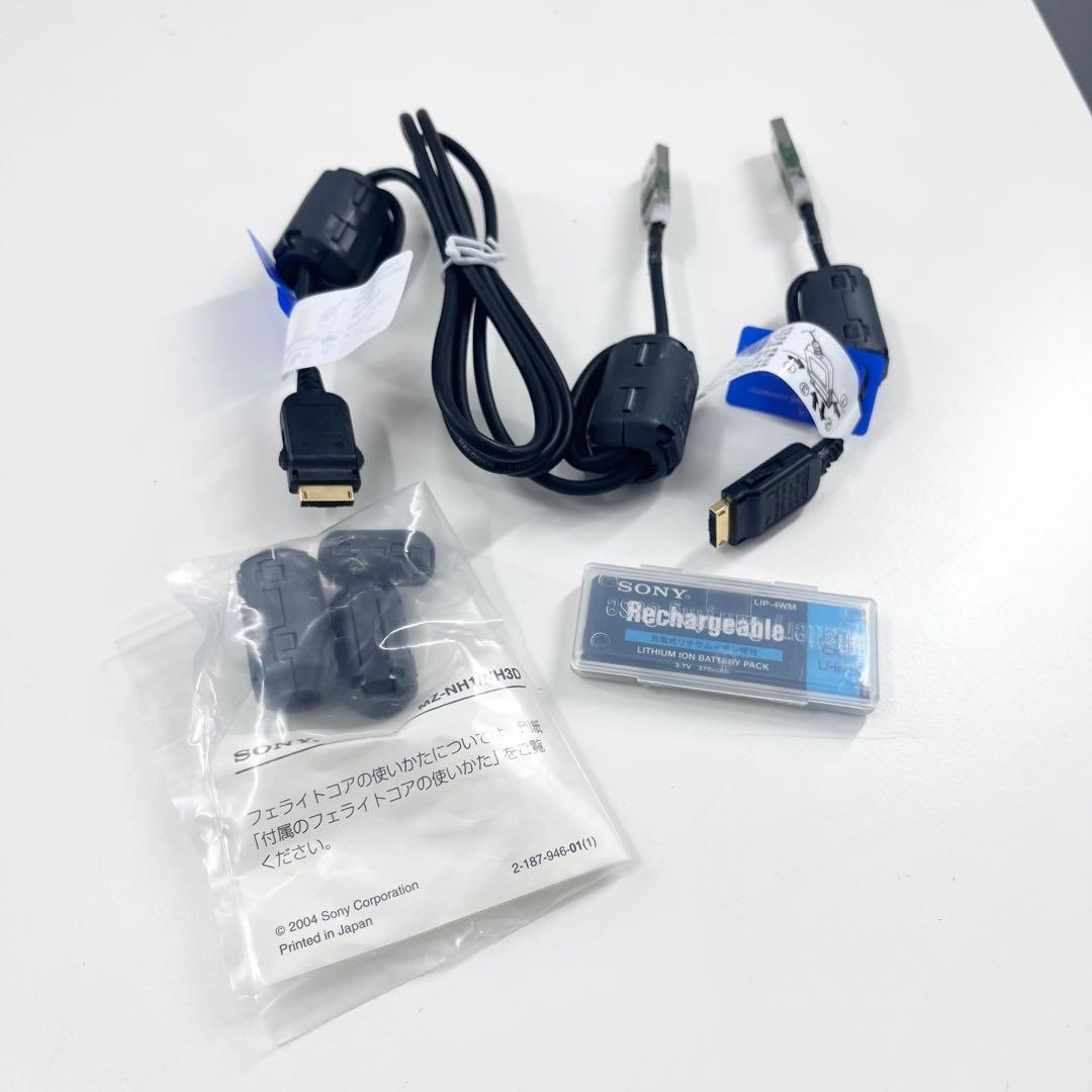 SONY MZ-NH1 Hi-MD NetMD ウォークマン 完動品 付属品多数