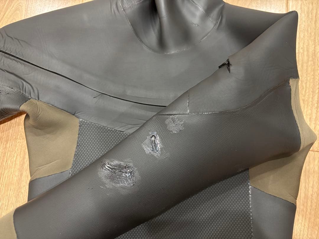 fellow ウエットスーツ　セミドライ　ロングチェストジップ