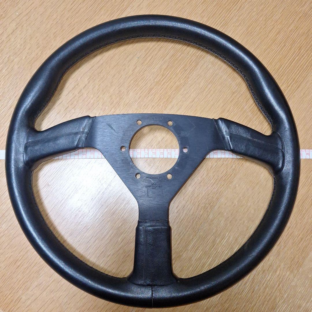 超希少　TOMEIステアリング　旧式　ホーンキャップなし　パーソナル　36