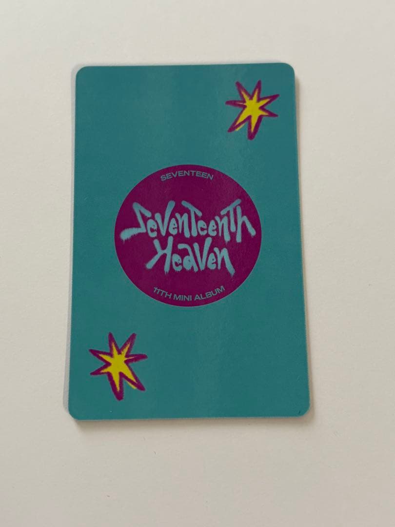 ウジ トレカ SEVENTEEN SEVENTEENTH HEAVEN 特典