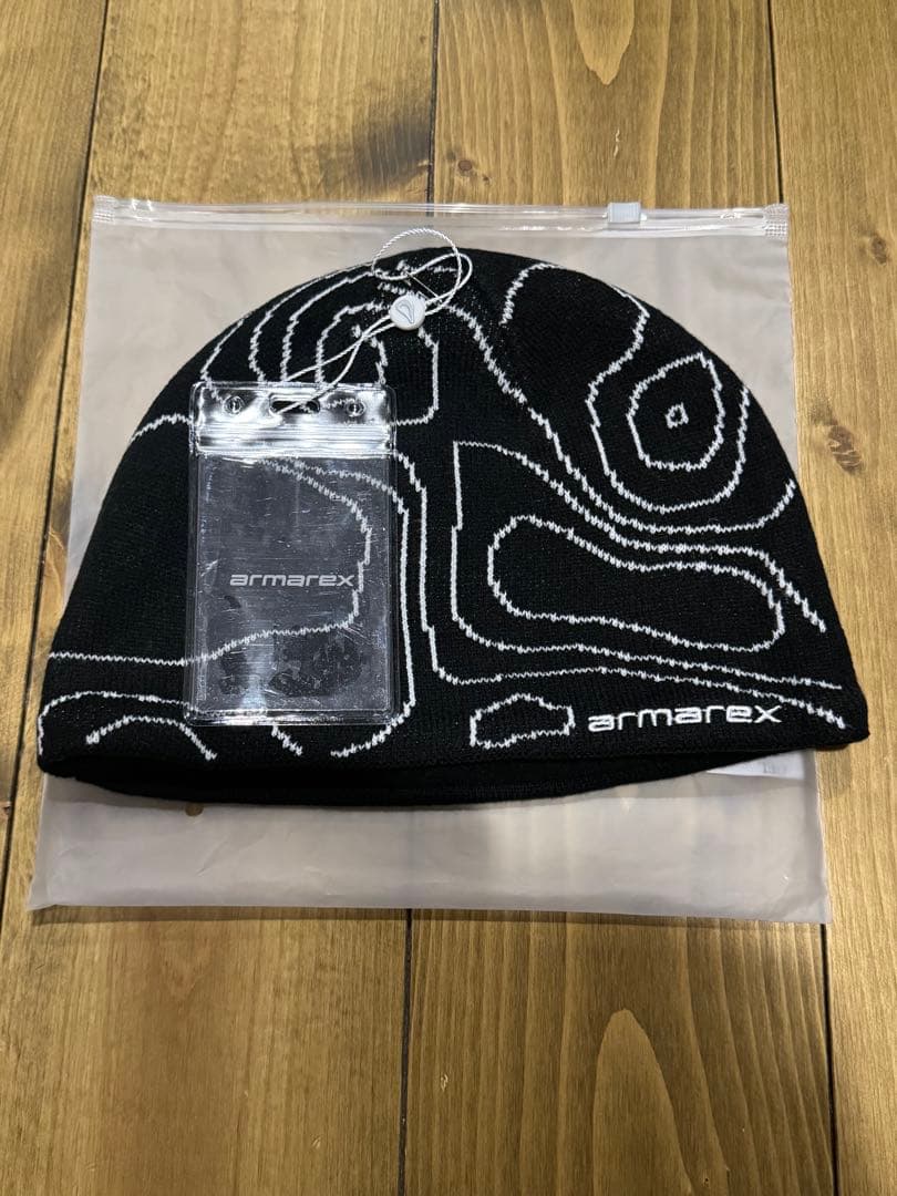 armarex ブラックニット帽Beanie Onyx OUR's 深水光太着用