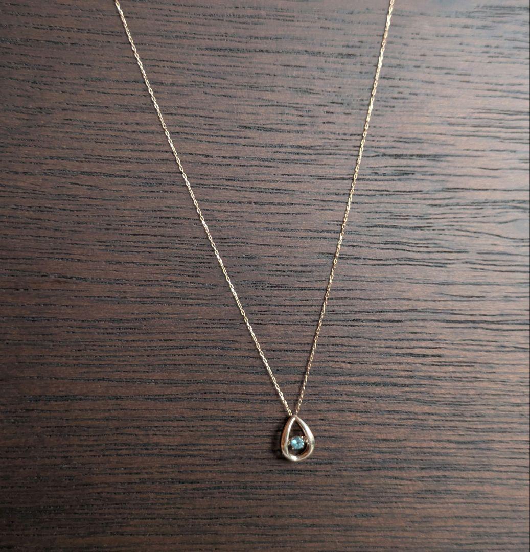 K10　ペンダントネックレス　40cmくらいだったと思います