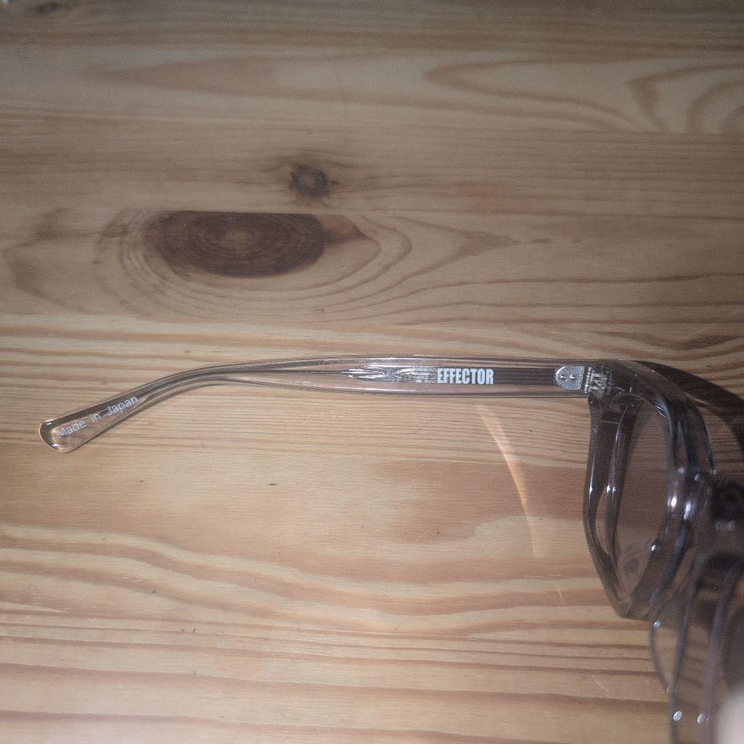 EFFECTOR DENHAM クリアグレー サングラス