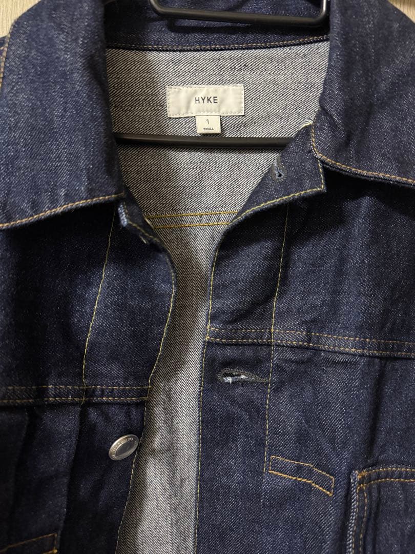 ジャケット・アウター HYKE balloon sleeve denim jacket