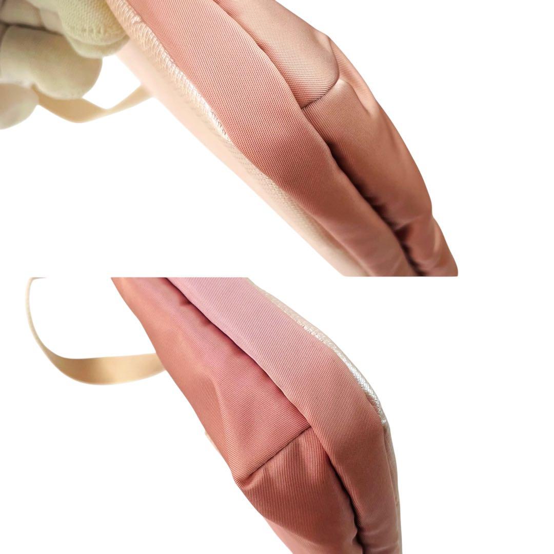 極美品 FEILER フェイラー ハイジ エンボス加工 パソコンケース ピンク