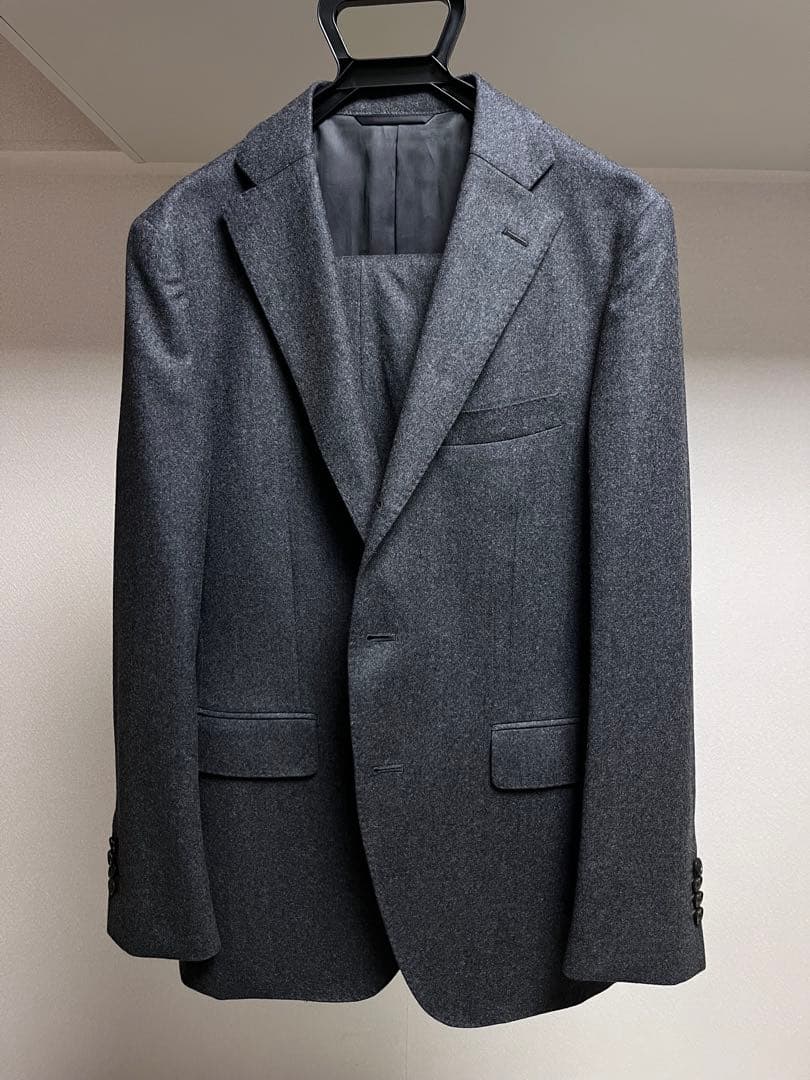 カノニコ　フランネル スーツカンパニー　グレー　秋冬　170-6