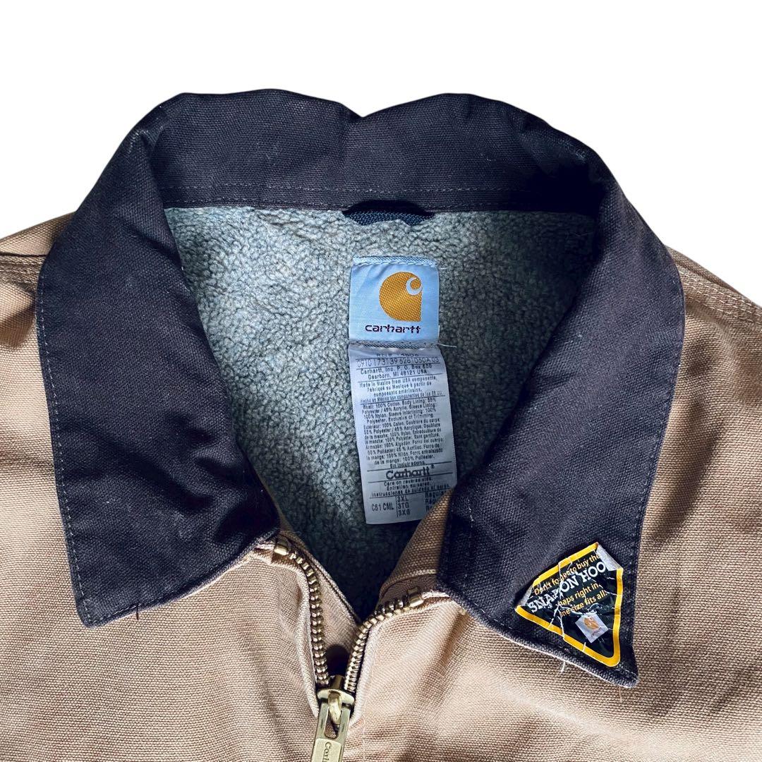 カーハート C61 裏ボア 企業ロゴ ダックリッジコート 大きいサイズ 3XL