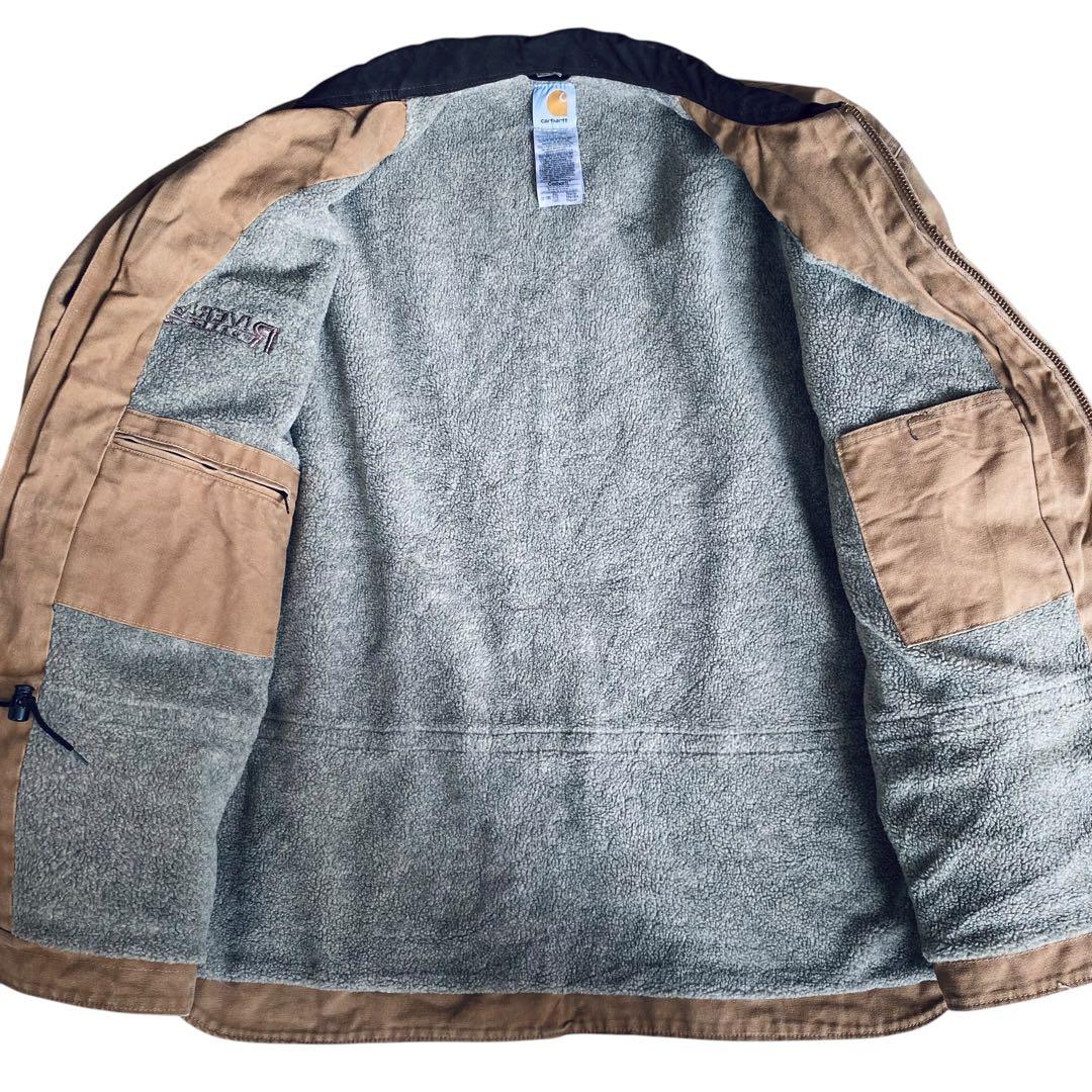 カーハート C61 裏ボア 企業ロゴ ダックリッジコート 大きいサイズ 3XL