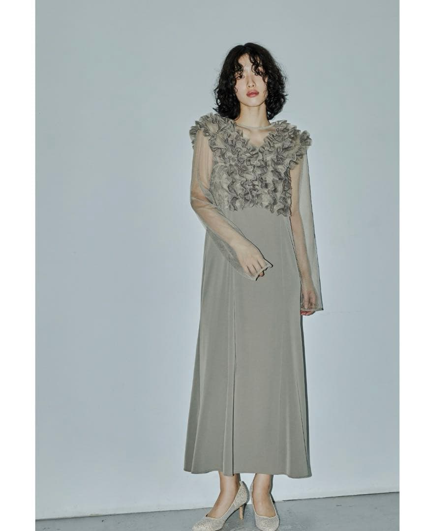 niana ３点セット　Many wayフリルドレス ボレロ ブラウス セット