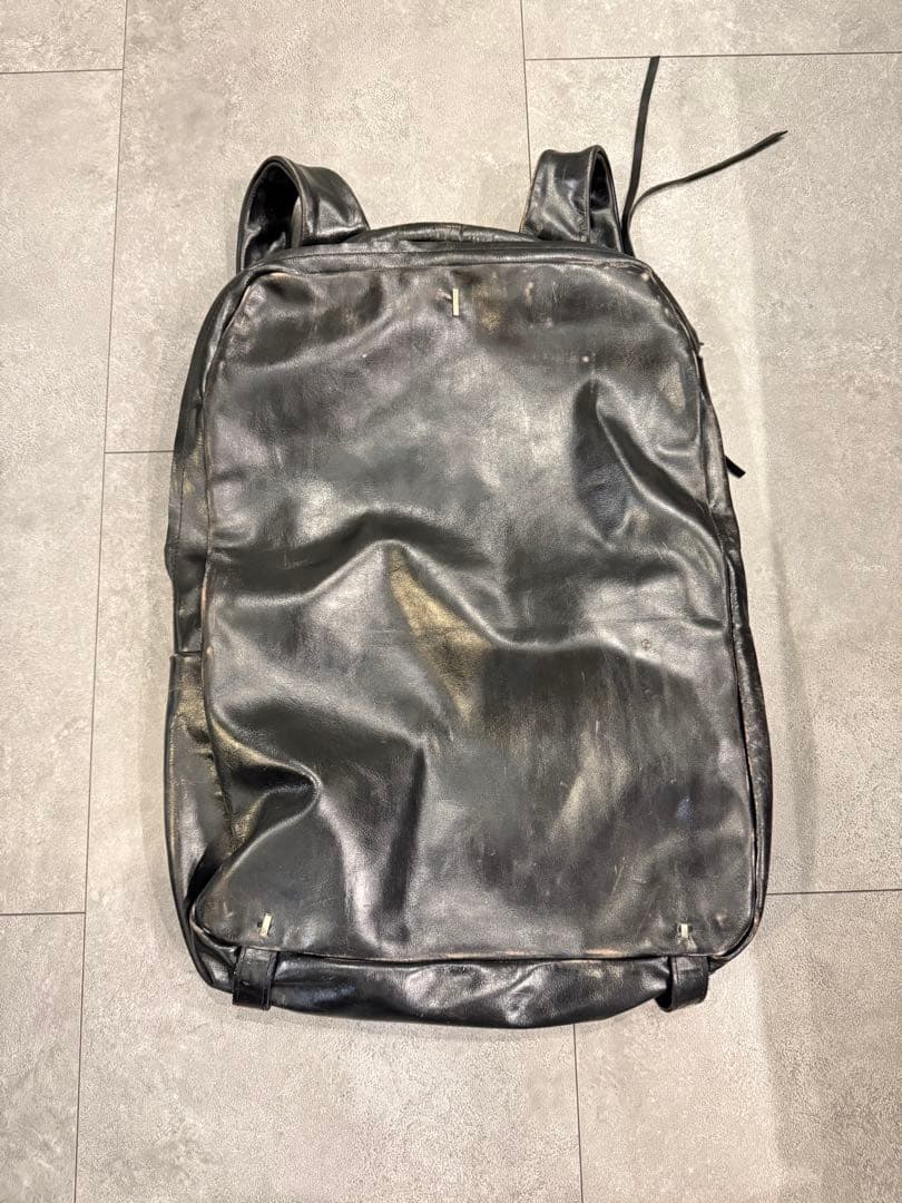 YTN N°7 カーフレザーバックパック リュック 0961R