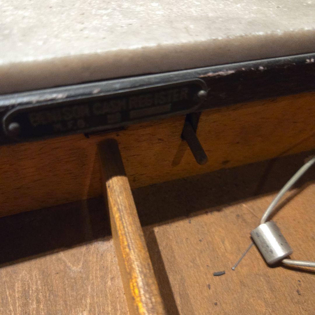 ヴィンテージ木製レジスター.キャッシャー