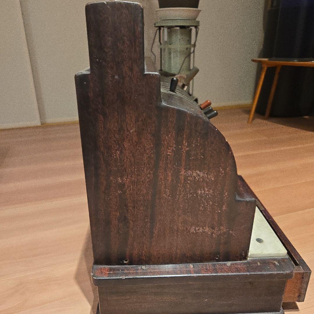 ヴィンテージ木製レジスター.キャッシャー