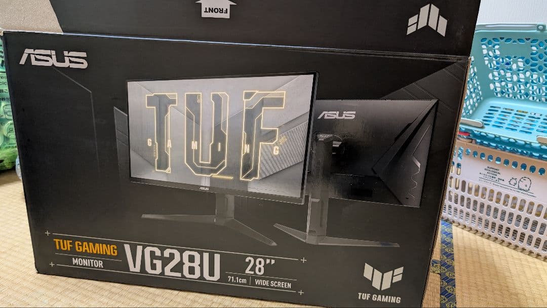 ASUS TUF GAMING VG28UQL1A 28インチモニター