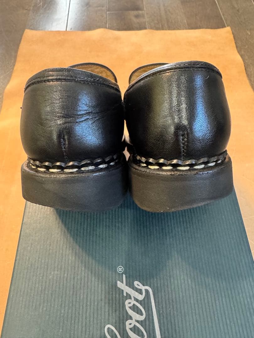 Paraboots 黒　オルセー