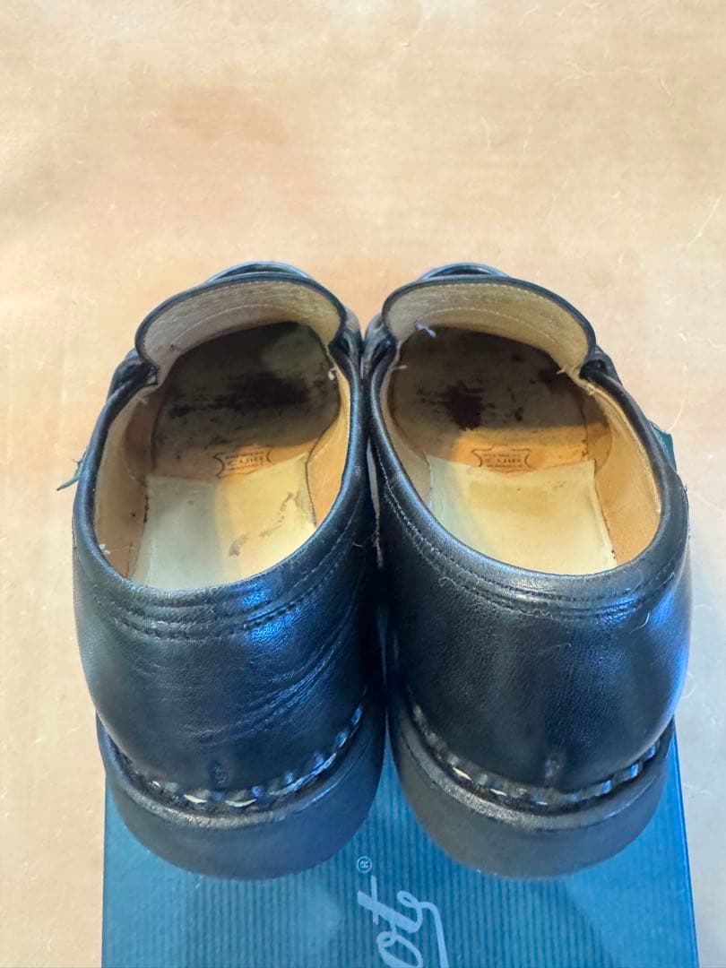 Paraboots 黒　オルセー