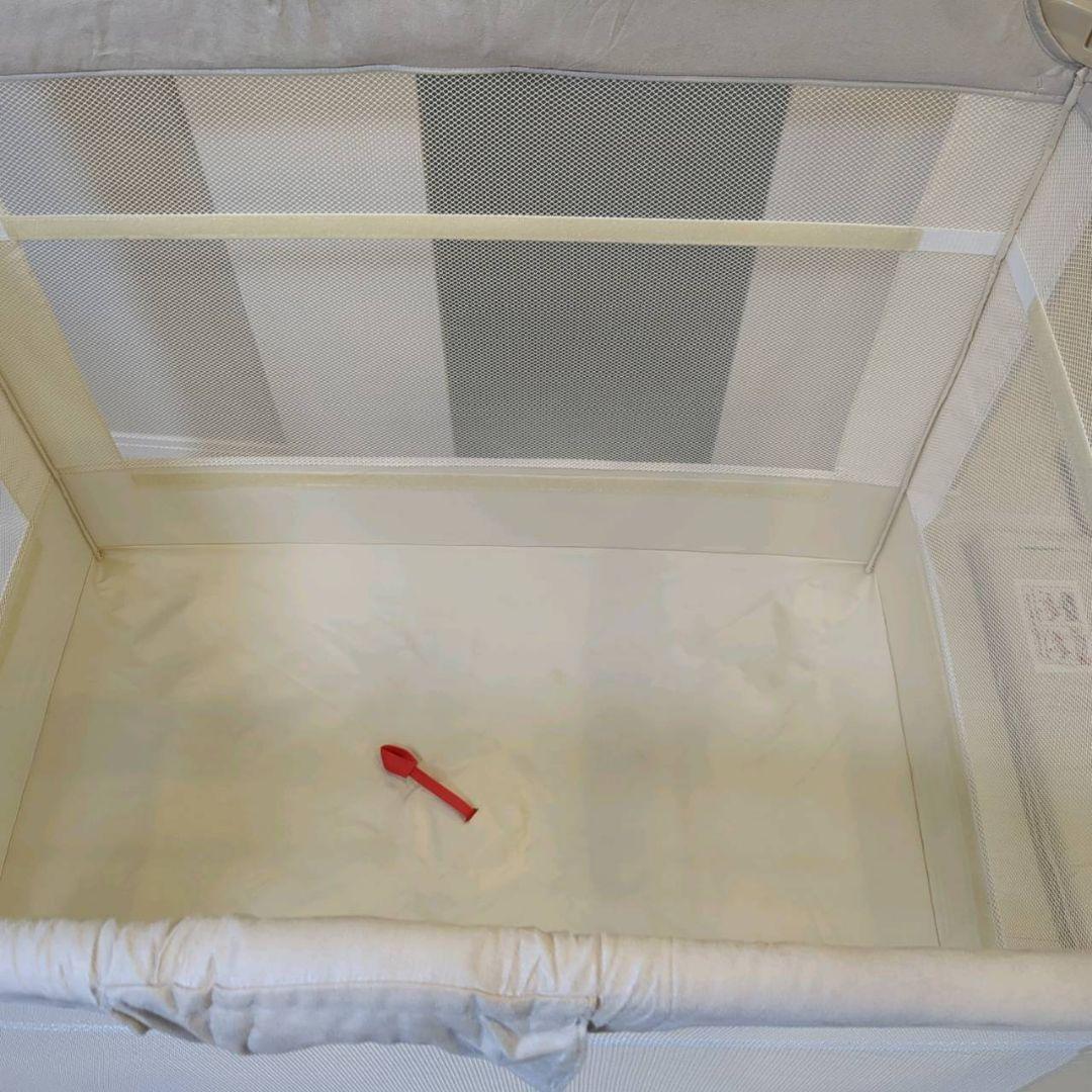 【未使用級】アップリカココネルエアープラスAB　ホワイトベージュ 最上級モデル