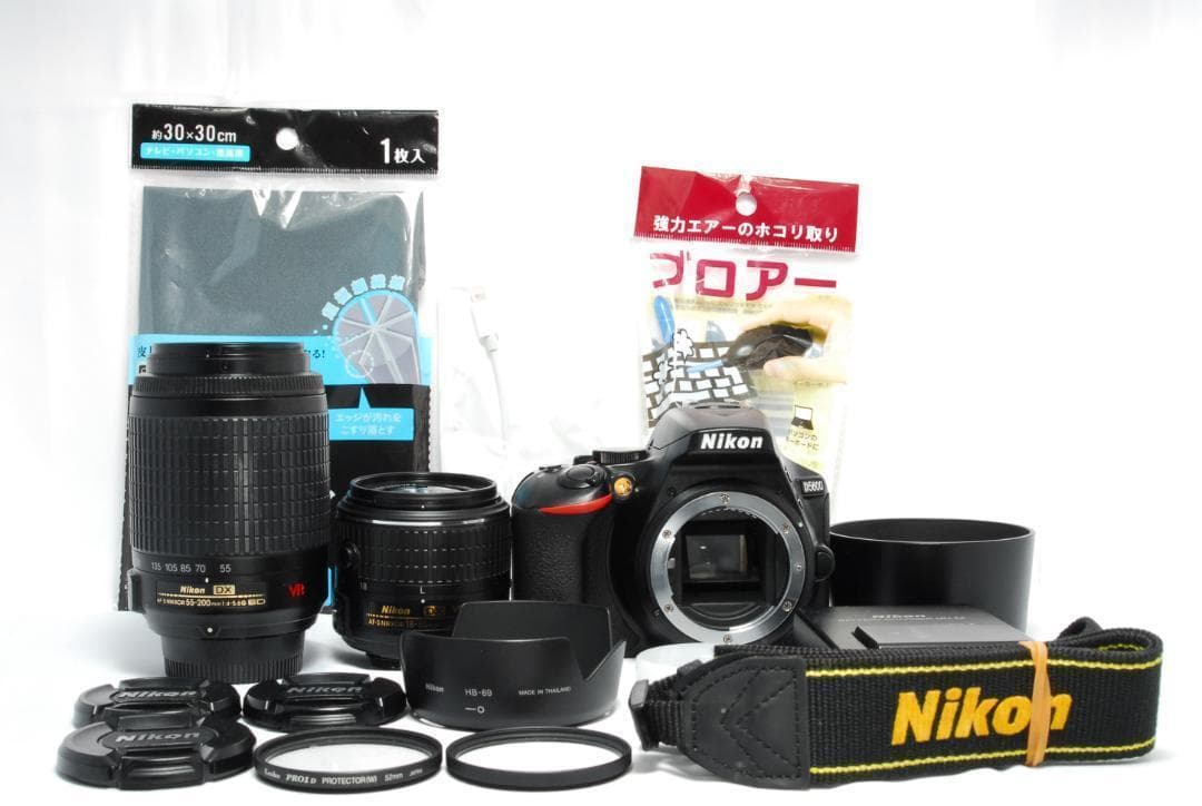 ✨アプリと連携して写真をスマホへ自動転送✨Nikon D5600✨軽量✨高性能✨