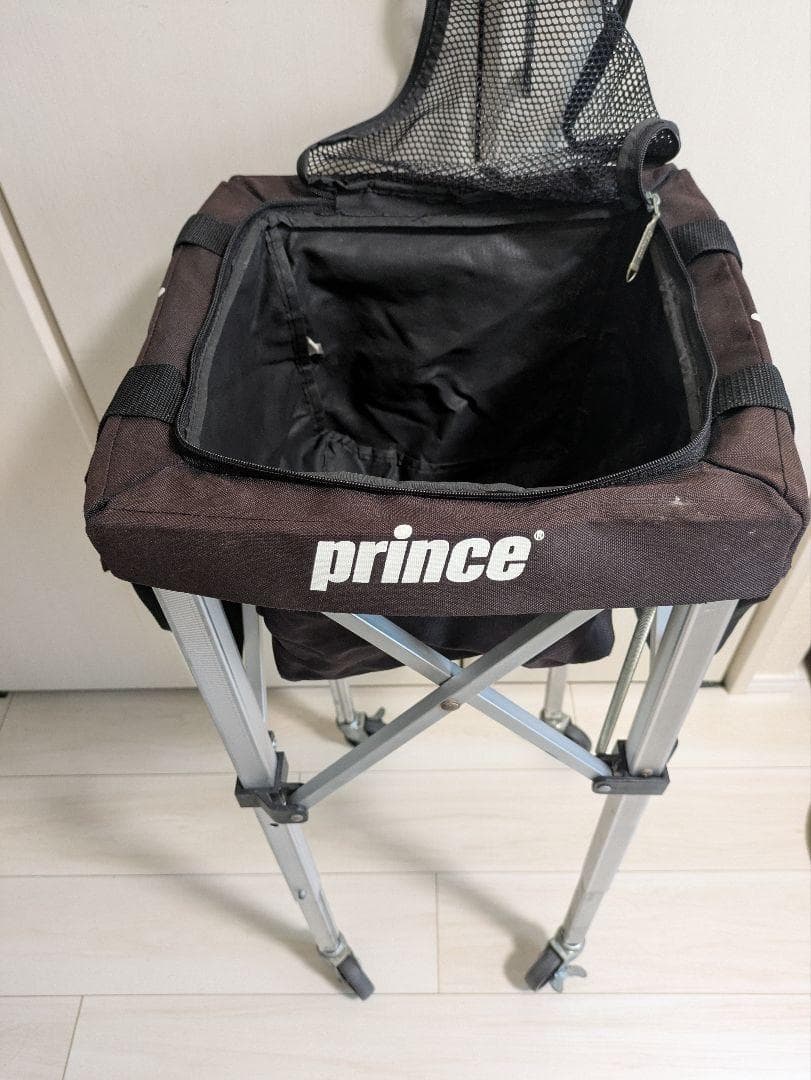 prince テニスボールカゴ 折りたたみ式