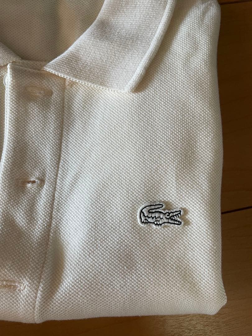 IENA LACOSTE 別注 ポロシャツ　ナチュラル　36